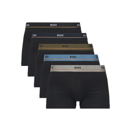 BOSS BOSS Комплект боксерів Trunk 5P Essential 50531660 Чорний