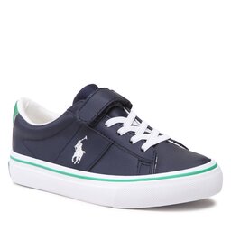 Polo Ralph Lauren Tenisice Polo Ralph Lauren Sayer Ps RF104049 Navy Tumbled/Green w/ White PP