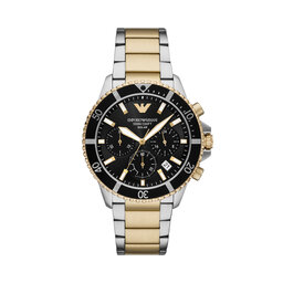 Emporio Armani Ρολόι Emporio Armani World Explorer AR11680 Ασημί