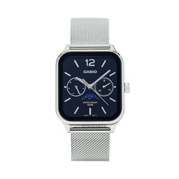 Casio Zegarek Casio Classic MTP-M305M-1AVER Srebrny