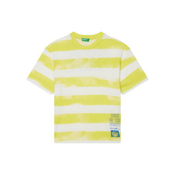 United Colors Of Benetton United Colors Of Benetton Póló 3SL3C10P5 Sárga Oversize