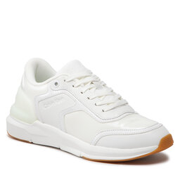 Calvin Klein Sneakers Calvin Klein Flexi Runner Lace Up HW0HW01215 Ck White YAF