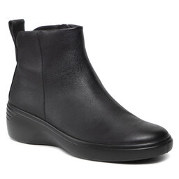 ECCO Členková obuv ECCO Soft 7 Wedge W 47093351052 Black/Black