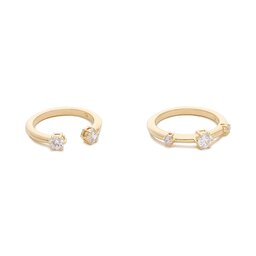 

Набір з 2 кілець Swarovski Constella Ring 5640966 White/Gos, Золотий