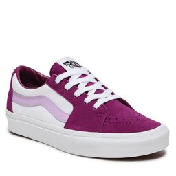 Vans Textilskor Vans Sk8-Low VN0009QR5RU1 Dark Purple/True White