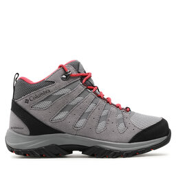 Columbia Trekkingschuhe Columbia Redmond III Mid Waterproof BL0168 Steam/Red Coral 088