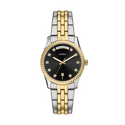 Fossil Годинник Fossil Scarlette ES5458 Золотий