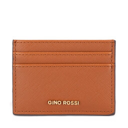 Gino Rossi Etui na karty kredytowe Gino Rossi QYL0023 Brązowy