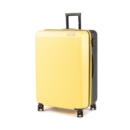 National Geographic Stor hård resväska National Geographic Pulse N171HB.71.26 Black/Yellow