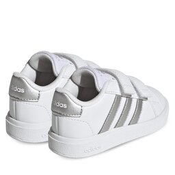 

Взуття adidas Grand Court Lifestyle Hook and Loop Shoes GW6526 Білий