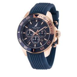 Nautica Ceas Nautica NAPNOS305 Rose Gold/Blue