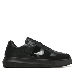 

Снікерcи Calvin Klein Jeans Chunky Cupsole Laceup Mix Lth YM0YM00703 Triple Black BEH, Чорний