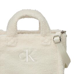 

Сумка Calvin Klein Jeans Teddy Tote Bag IU0IU00355 YBI, Білий