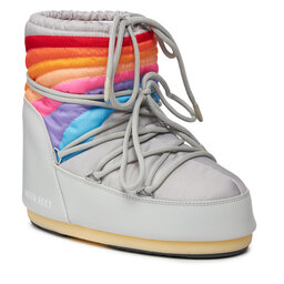 Moon Boot Stivali da neve Moon Boot Low Rainbow 14094300001 Glacier Grey 001