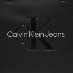 

Сумка Calvin Klein Jeans Sculpted Mini Slim Tote26 Mono K60K611547 Black/Metallic Logo 0GL, Чорний