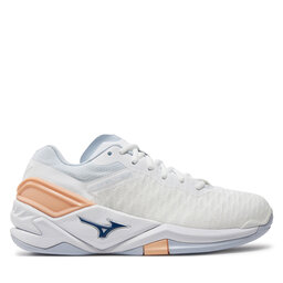 Mizuno Batai uždaroms aikštelėms Mizuno Wave Stealth Neo X1GB2000 Balta