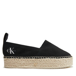 Calvin Klein Jeans Εσπαντρίγιες Calvin Klein Jeans Platform Espadrille Ml Btw YW0YW01378 Μαύρο