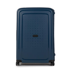 

Велика тверда валіза Samsonite S'Cure Eco 128016-1598-1BEU Navy Blue, Голубий