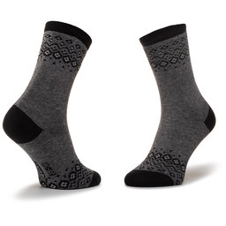 

Набір 3 пар високих жіночих шкарпеток QUAZI QZ-SOCKS-65-04-WOMAN-004 Чорний