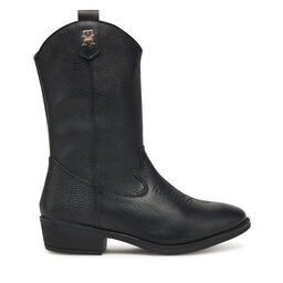 Tommy Hilfiger Cizme și botine cowboy Tommy Hilfiger T3A6-34040-0036999 Negru