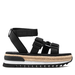 

Еспадрильї Tommy Jeans Rope Cleated Sandal EN0EN01804 Black BDS, Чорний