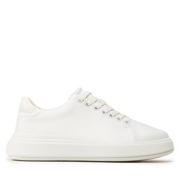 

Снікерcи Calvin Klein Raides Cupsole Lace Up - Satin HW0HW01426 Marshmallow YBJ, Білий