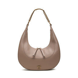 Pinko Kabelka Pinko Brioche Hobo Classic AI 23-24 PLTT 101526 A0QO Biscotto Zenzero/Antique Gold D01Q