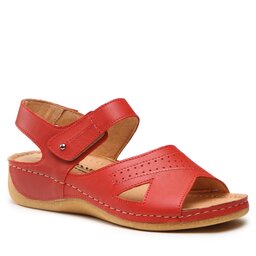 Pollonus Sandaler Pollonus 5-1517-002 CZERWONY LICO
