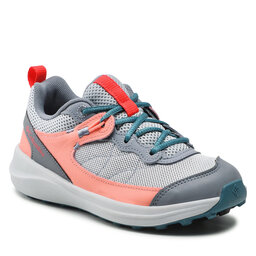 Columbia Pārgājienu apavi Columbia Youth Trailstorm BY5959 Cirrus Grey/Red Hibiscus 031