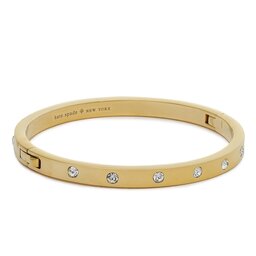 Kate Spade Гривна Kate Spade Set In Stone WBRUB744 Clear/Gold 921