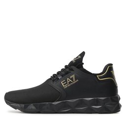

Снікерcи EA7 Emporio Armani X8X123 XK300 R384 Triple Blk/Gold Eobu, Чорний