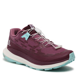 Salomon Schuhe Salomon Ultra Glide 415987 20 V0 Tulipwood/White/Tanager Turquoise