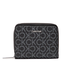 Calvin Klein Maža Moteriška Piniginė Calvin Klein Ck Must Z/A Wllt W/Flap Md Mono K60K608910 0GJ