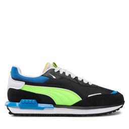 

Снікерcи Puma City Rider Electric 382045 01 Puma Black/Green Glare, Чорний