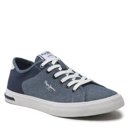 Pepe Jeans Tenisówki Pepe Jeans Kenton Road M PMS30911 Chambray 564