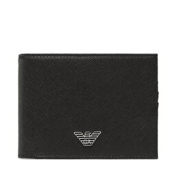 Emporio Armani Portofel Mare pentru Bărbați Emporio Armani Y4R165 Y138E 81072 Black