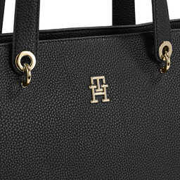 

Сумка Tommy Hilfiger Th Emblem Tote AW0AW15178 Black BDS, Чорний