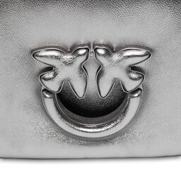 

Сумка Pinko Love Click Puff Baby Al 23-24 PLTT 101584 A0F8 Silver ZZFO, Срібний