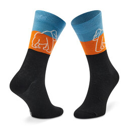 

Високі дитячі шкарпетки Happy Socks KGOR01-9300 Чорний