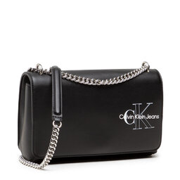 

Сумка Calvin Klein Jeans Sculpted Ew Flap Cony Two Tone K60K609307 BDS, Чорний