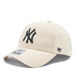 47 Brand Casquette 47 Brand MLB New York Yankees '47 MVP SNAPBACK B-MVPSP17WBP-NT Natural