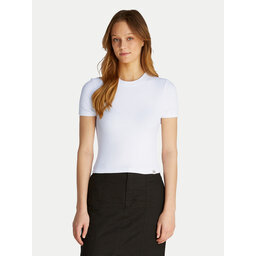 Calvin Klein Jeans Calvin Klein Jeans Marškinėliai J20J225239 Balta Slim Fit