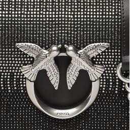 

Сумка Pinko Love Click Mini PE 23 PLTT 100067 A0FC Nero/Old Silver Z99O, Чорний