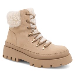 DeeZee Schnürstiefeletten DeeZee QUEENIE WS6151-03 Beige