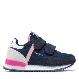 

Снікерcи Pepe Jeans Sydney Combi Girl PGS30516 Navy 595, Cиній
