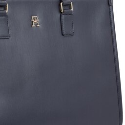 

Сумка Tommy Hilfiger Th Monotype Tote AW0AW15978 Space Blue DW6, Cиній