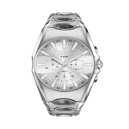 Diesel Karóra Diesel D-Curve Chronograph DZ4694 Ezüst