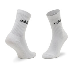 

Набір з 3 пар низьких шкарпеток unisex adidas Hc Crew 3Pp GE1379 White/Black, Білий