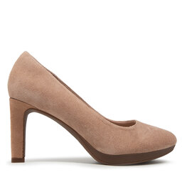 

Туфлі Clarks Ambyr Joy 261676374 Praline Suede, Бежевий