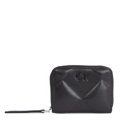 Calvin Klein Duży Portfel Damski Calvin Klein Quilt K60K611783 Czarny